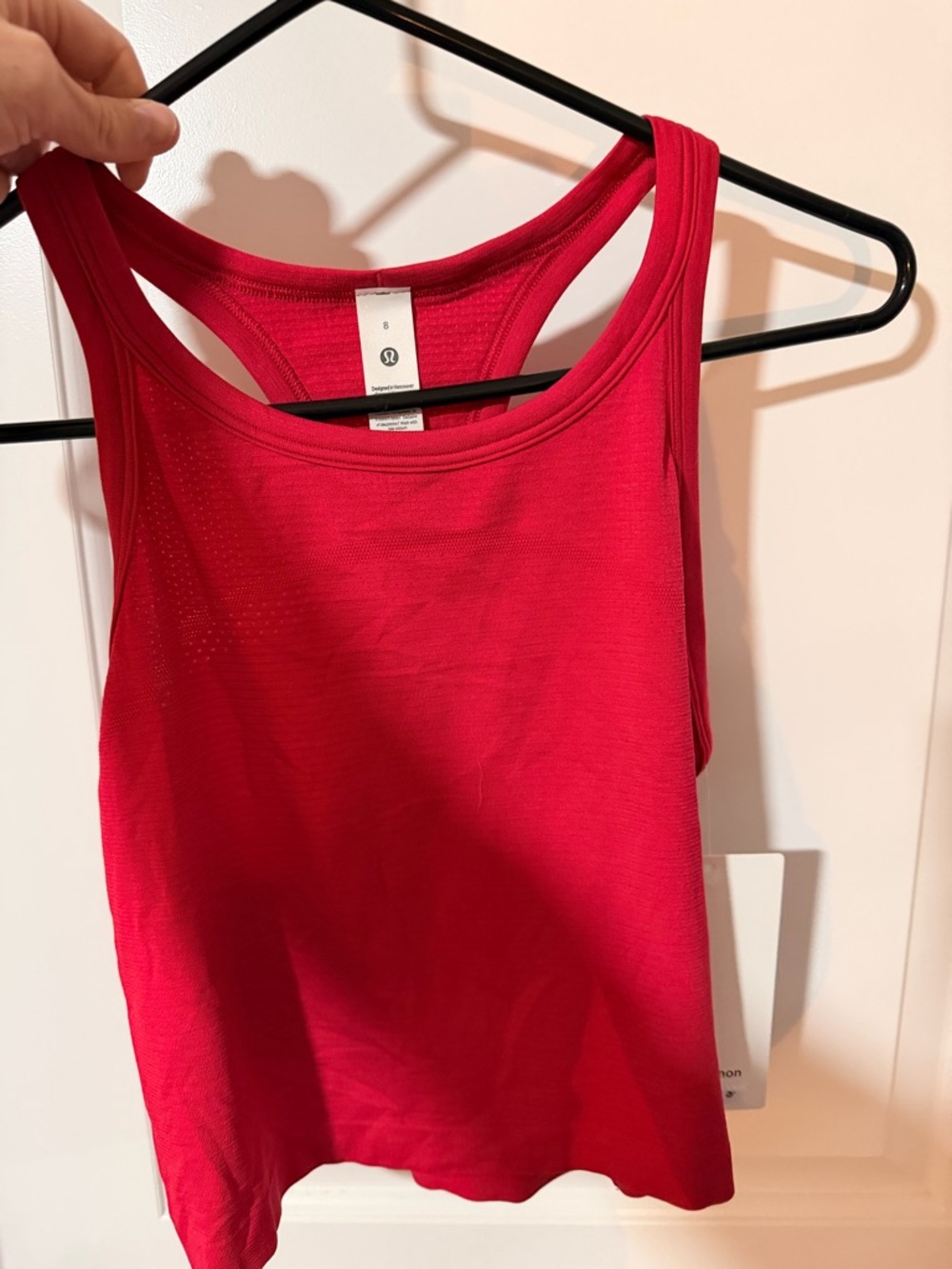 lululemon athletica Hot Pink Racerback Tank Top